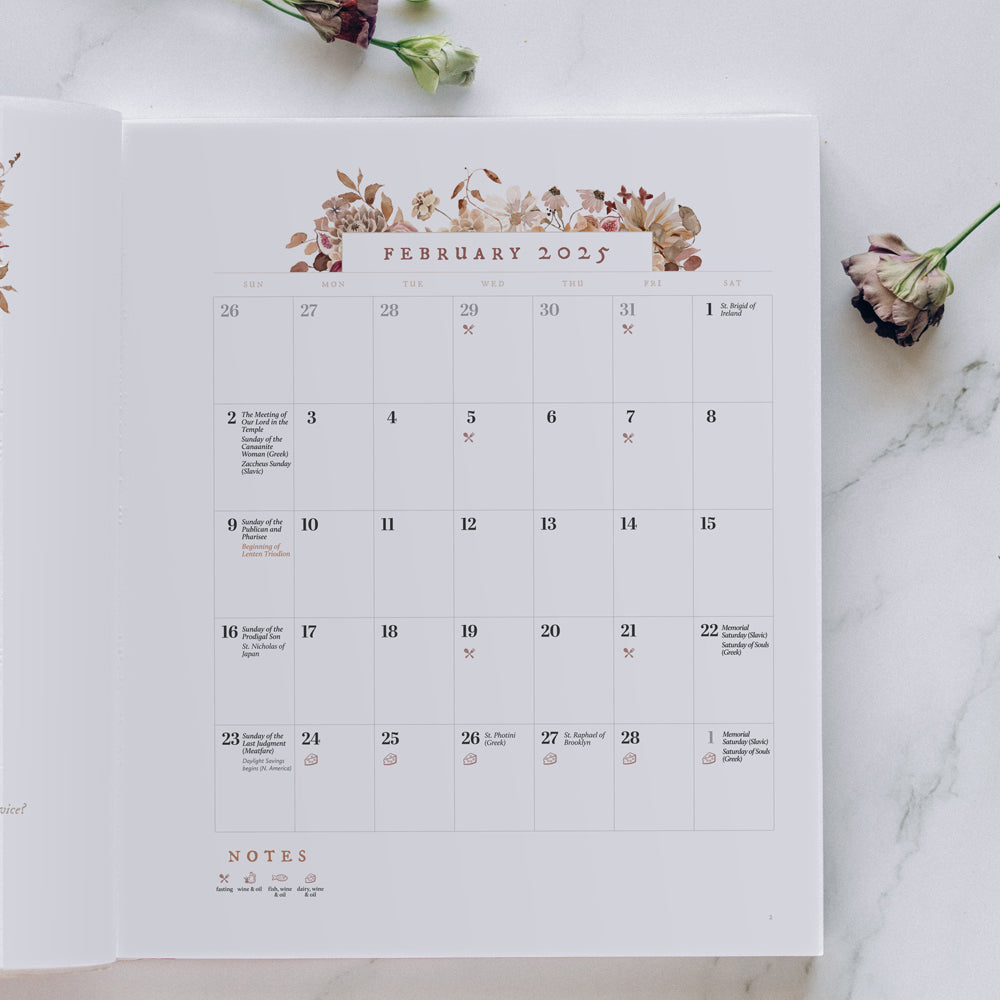 Figs from Thistles Lenten Planner | New Calendar