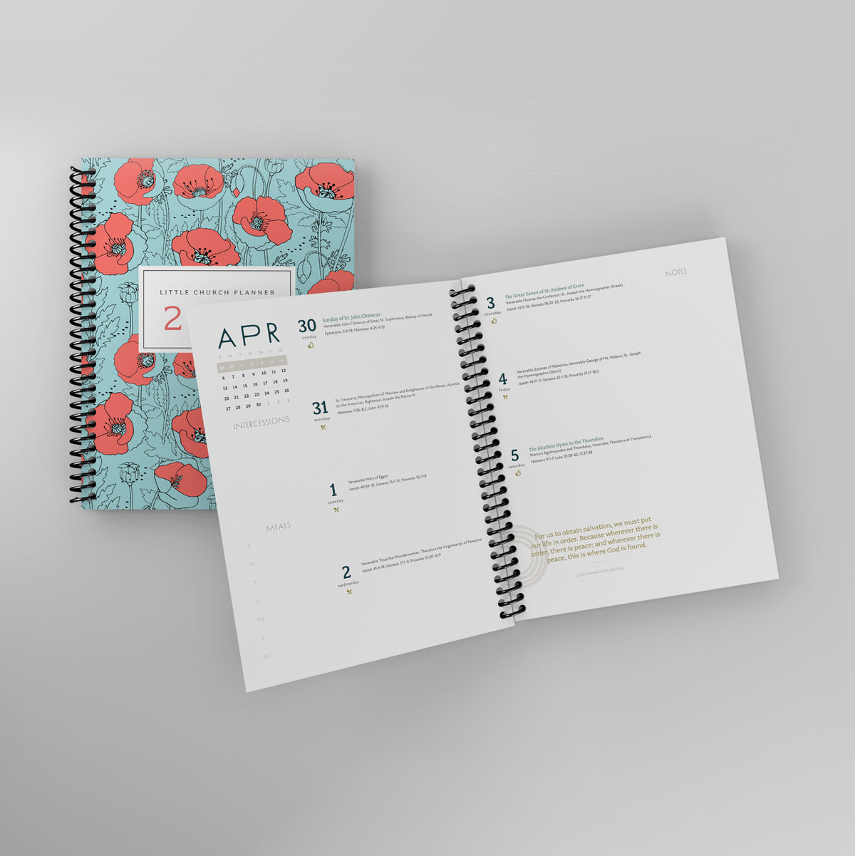 Little Church Planner, Desk Size | New Calendar