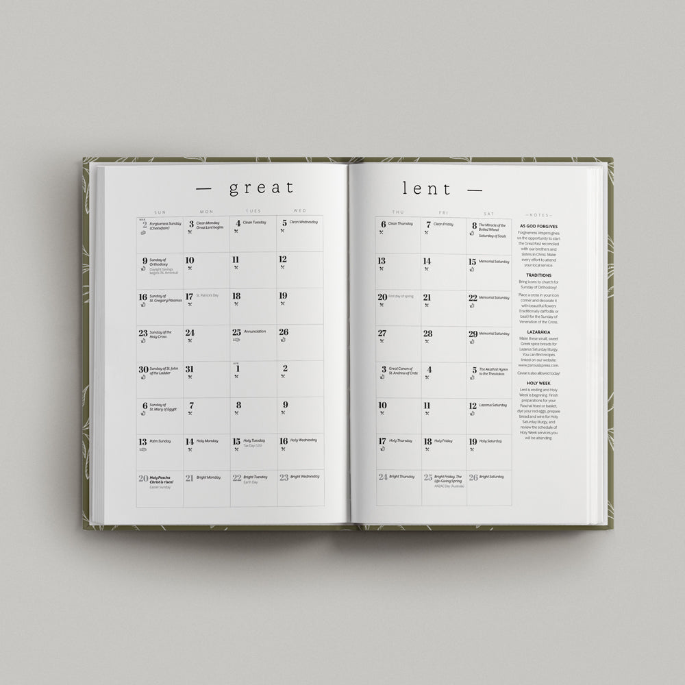 Little Church Planner | New Calendar