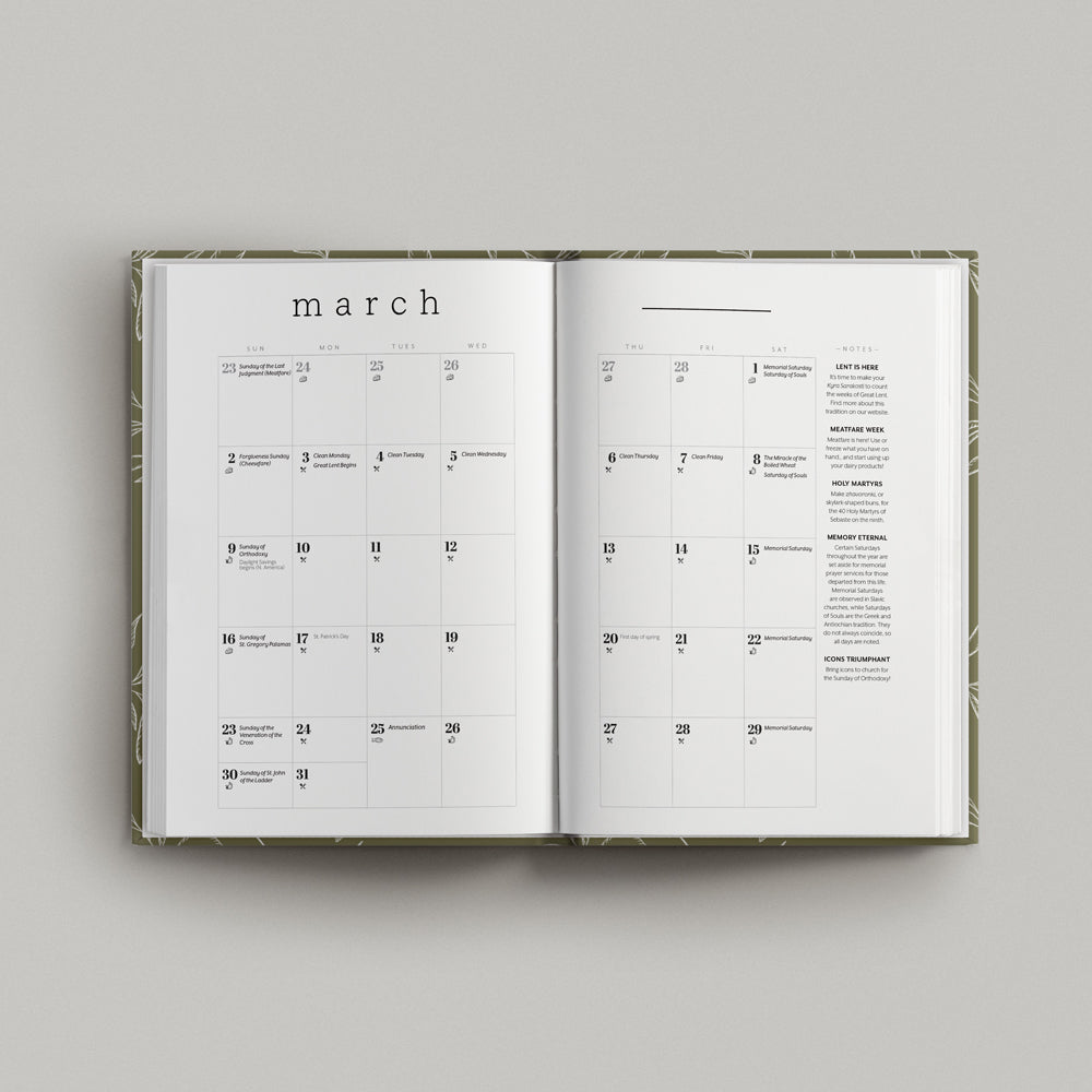 Little Church Planner | New Calendar