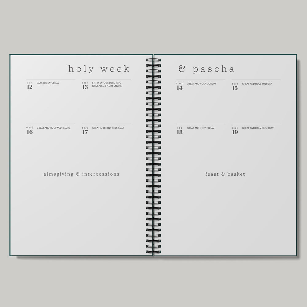 Little Church Planner | New Calendar