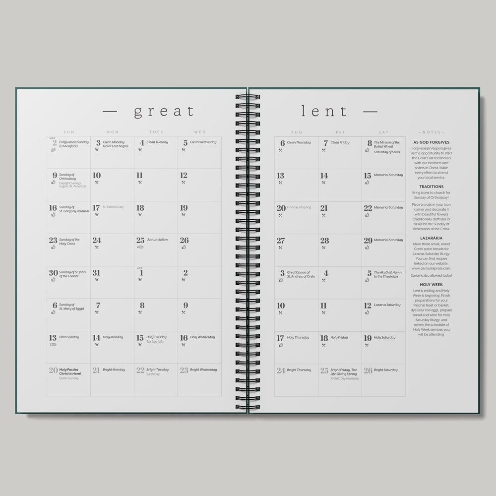 Little Church Planner | New Calendar