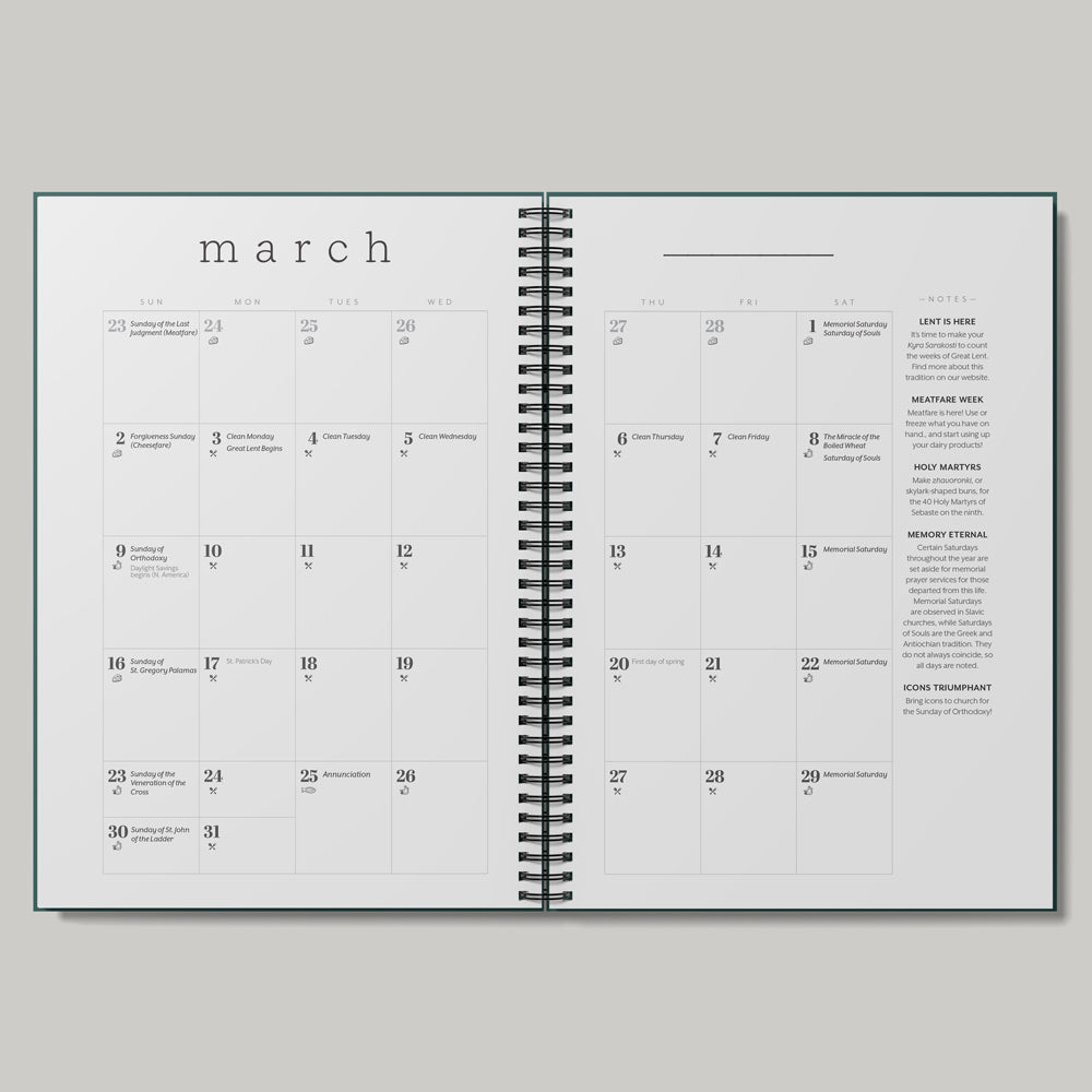 Little Church Planner | New Calendar