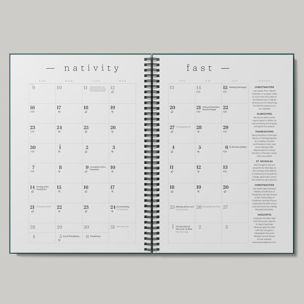 Little Church Planner | New Calendar