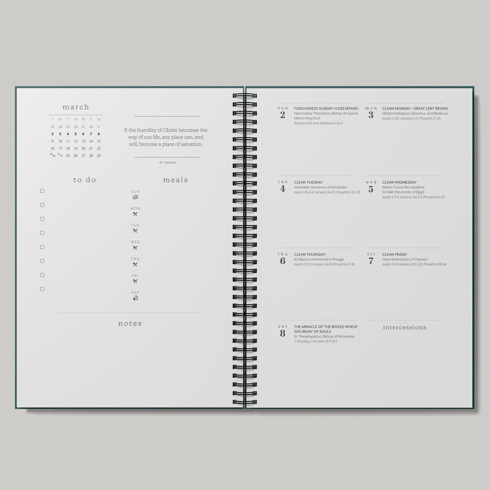 Little Church Planner | New Calendar