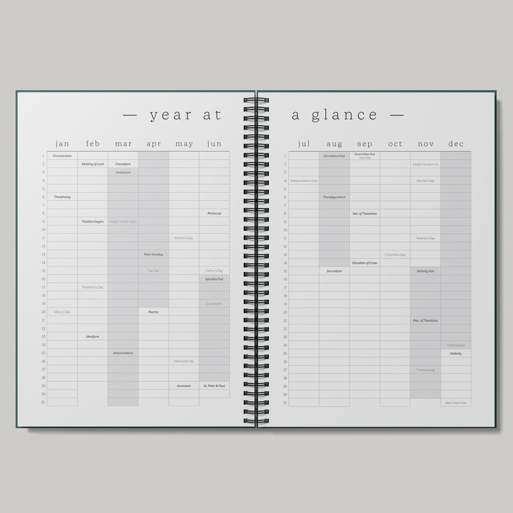 Little Church Planner | New Calendar