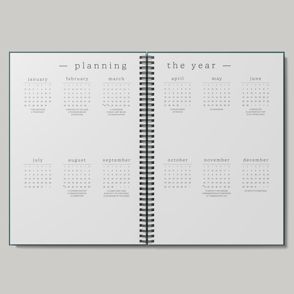 Little Church Planner | New Calendar