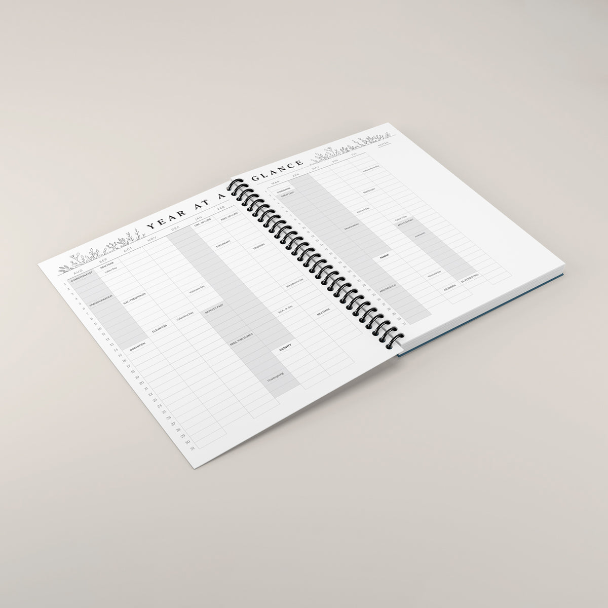 Mustard Seed Homeschool Planner | New Calendar